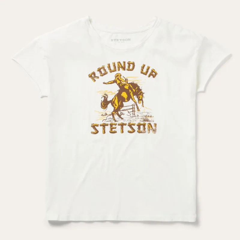 "Round Up" Stetson Vintage Tee sold by Stetson