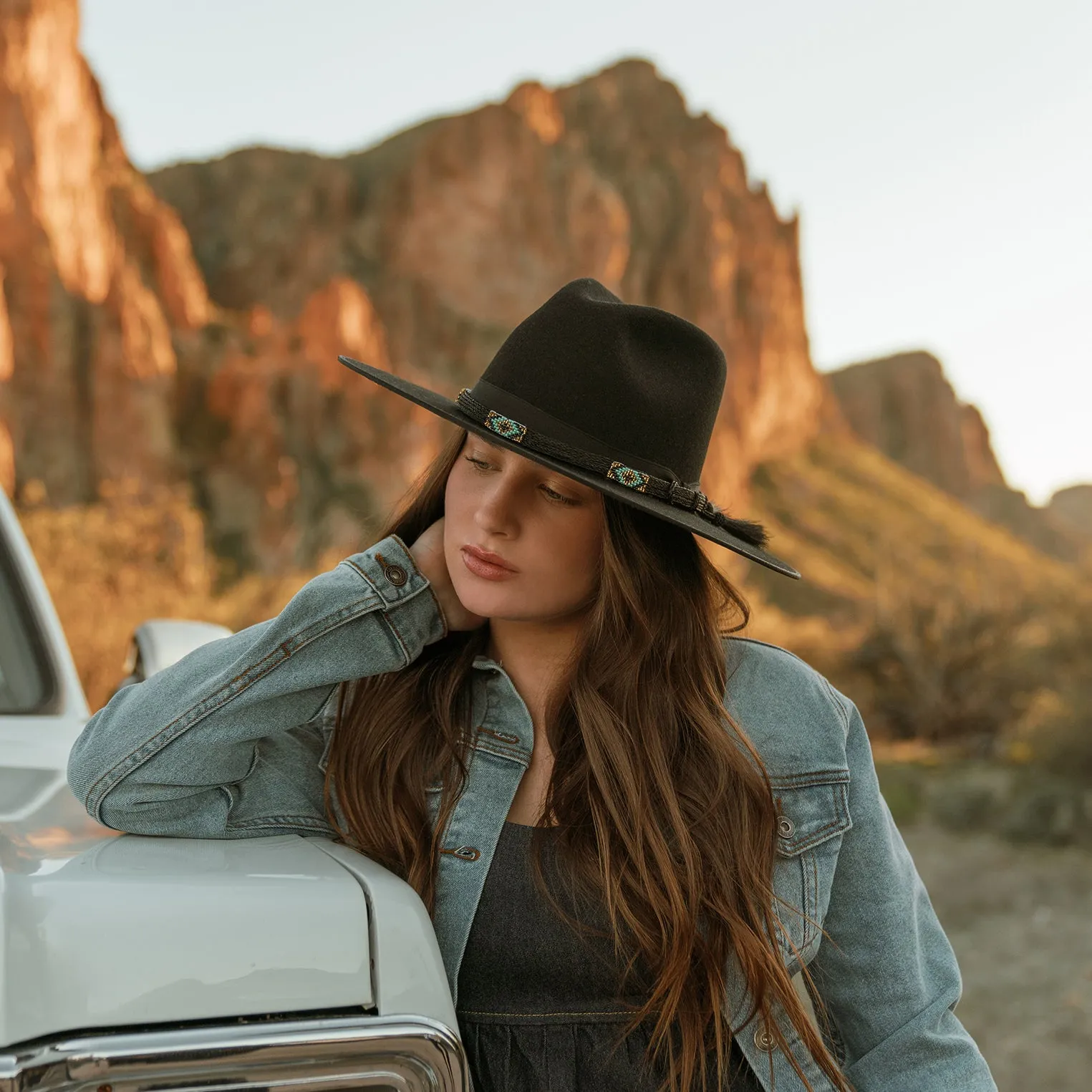 Helix Flat Brim Western Hat sold by Stetson product image thumbnail 2