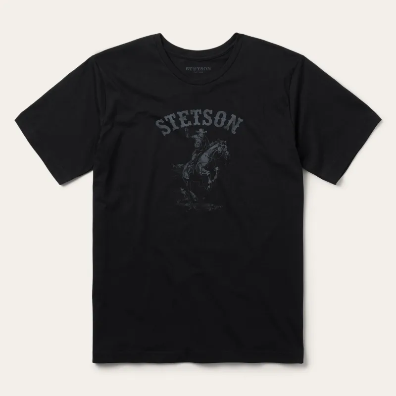 Bronco Rider Graphic Tee sold by Stetson