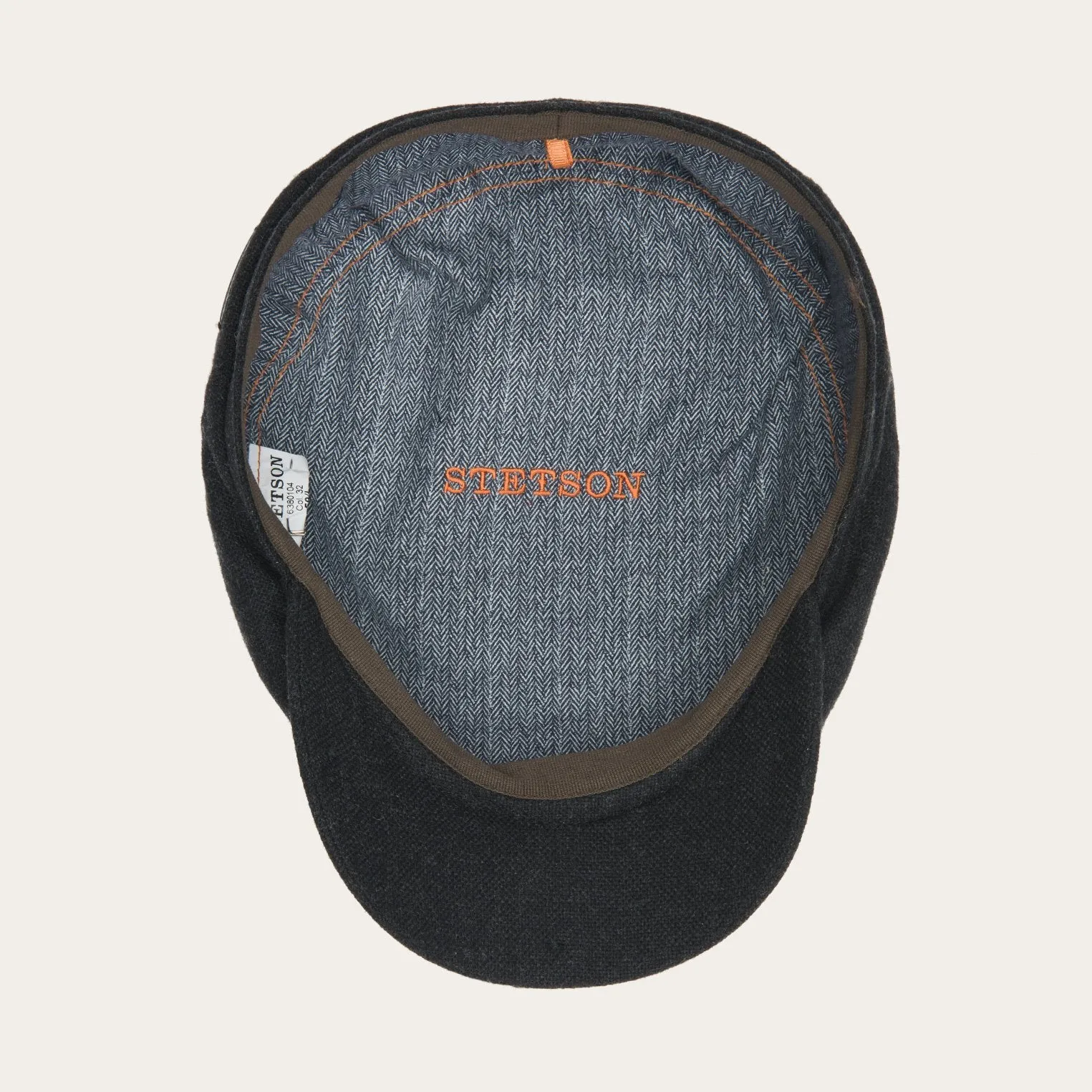 Virgin Wool & Cashmere Driver Cap sold by Stetson product image thumbnail 5