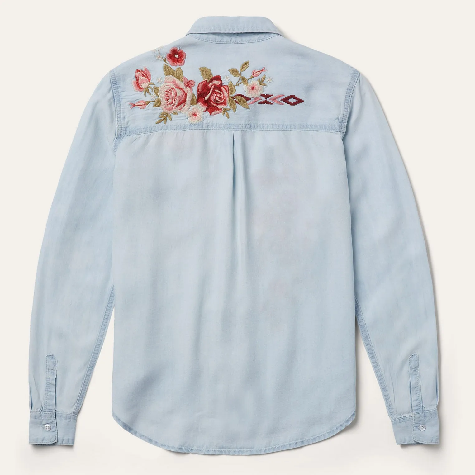 Long-Sleeved Embroidered Shirt sold by Stetson product image thumbnail 2