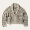Cropped Shawl Collar Cardigan sold by Stetson