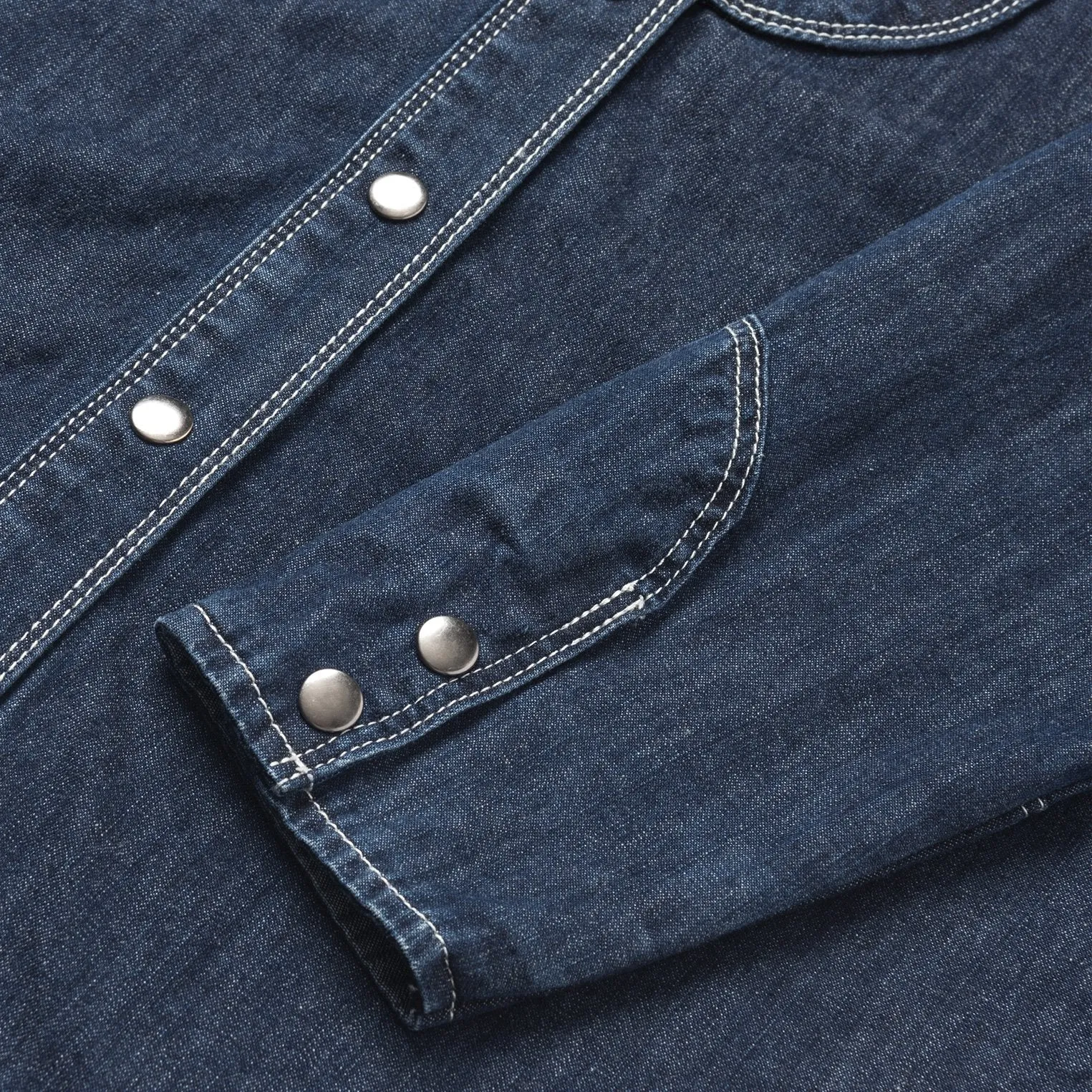 Dark Denim Vintage Western Shirt sold by Stetson product image thumbnail 5