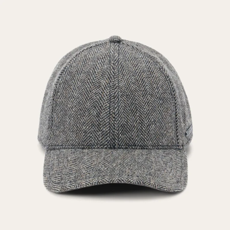 Wool Herringbone Baseball Cap sold by Stetson