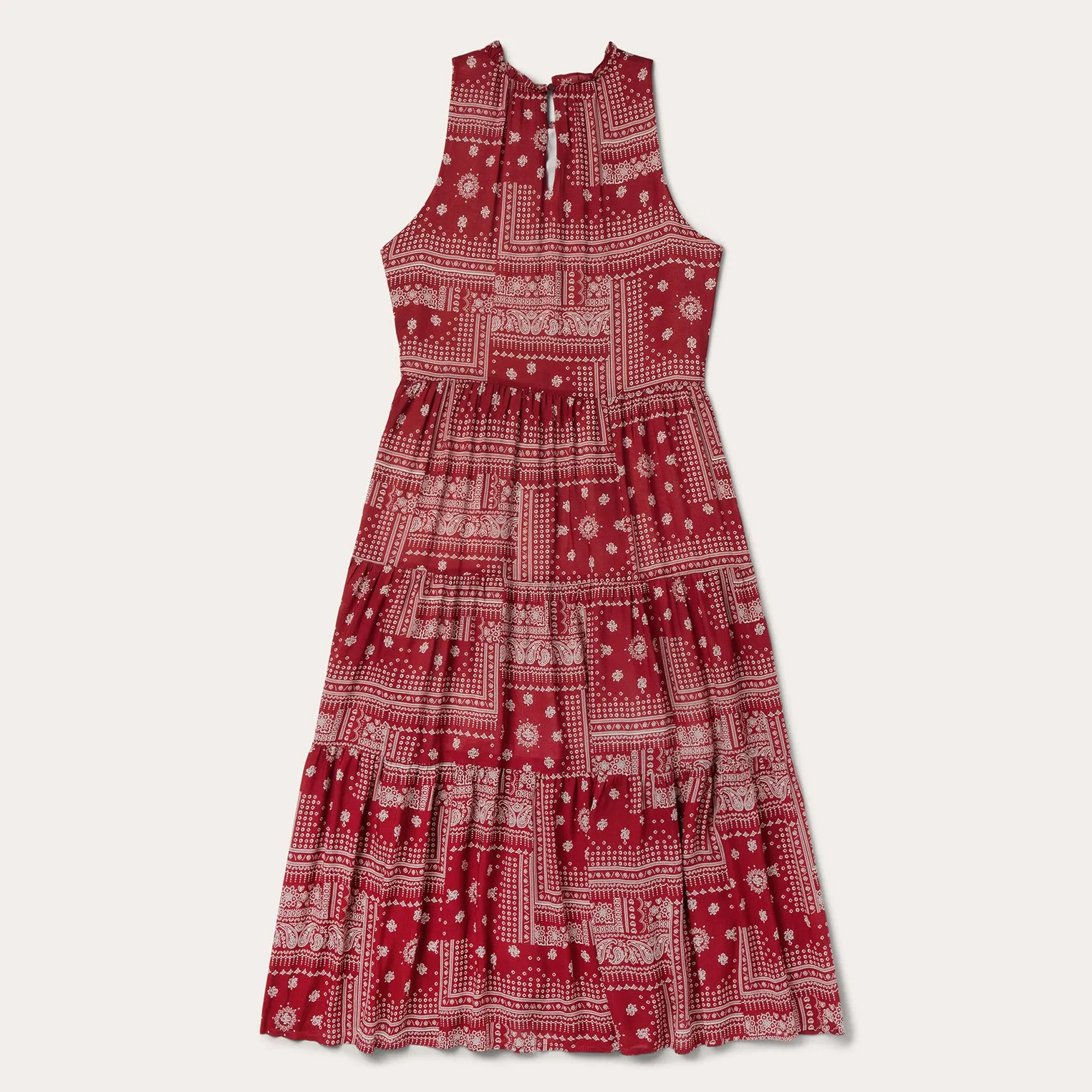Red Bandana Patchwork Dress sold by Stetson product image thumbnail 3