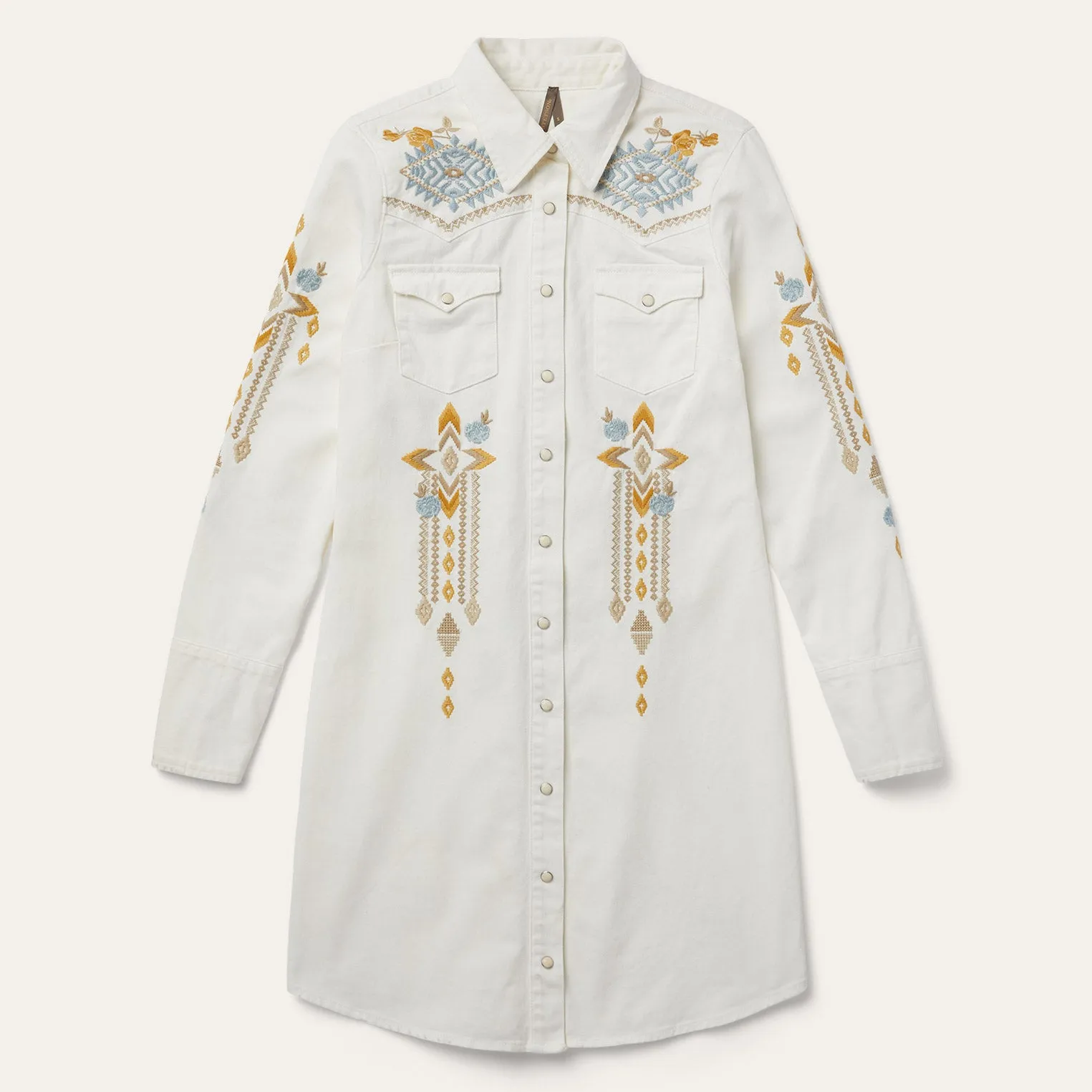 Denim Shirt-Dress sold by Stetson