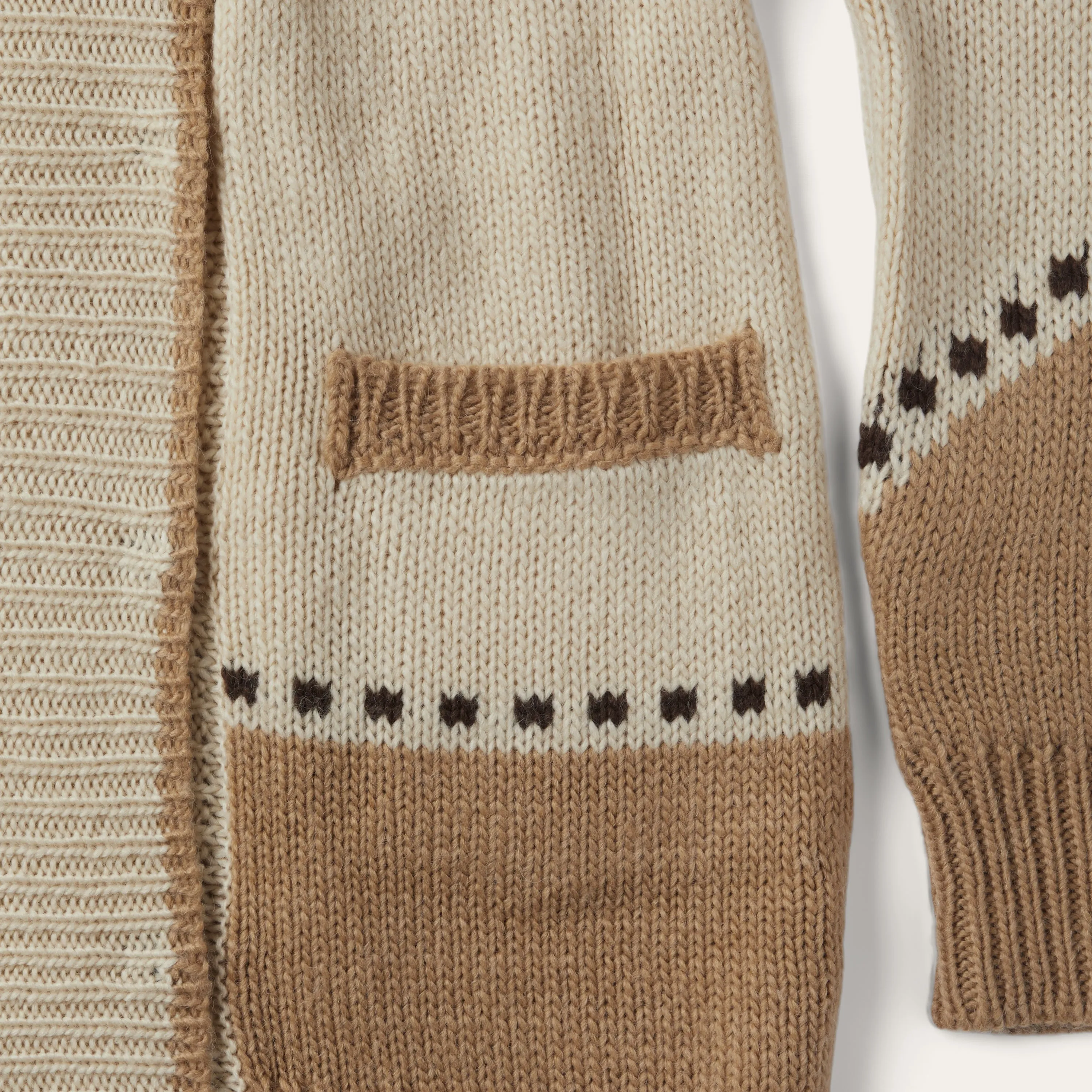 Horseshoe & Star Belted Cardigan sold by Stetson product image thumbnail 4