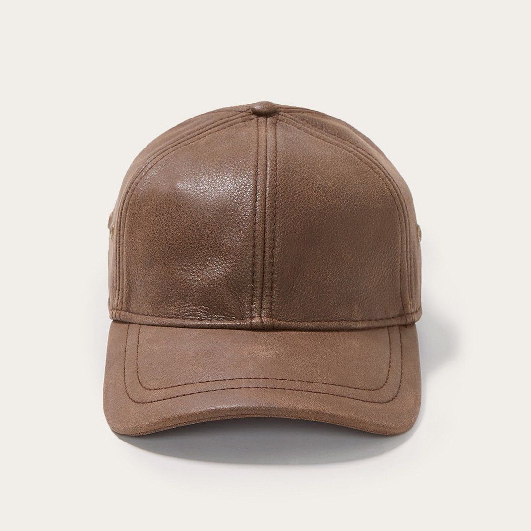 Peyton Leather Baseball Cap sold by Stetson