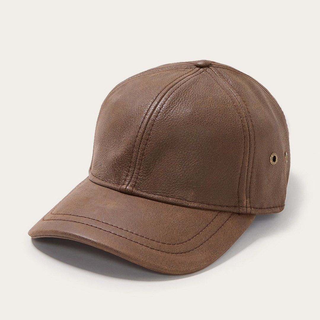 Peyton Leather Baseball Cap sold by Stetson product image thumbnail 2