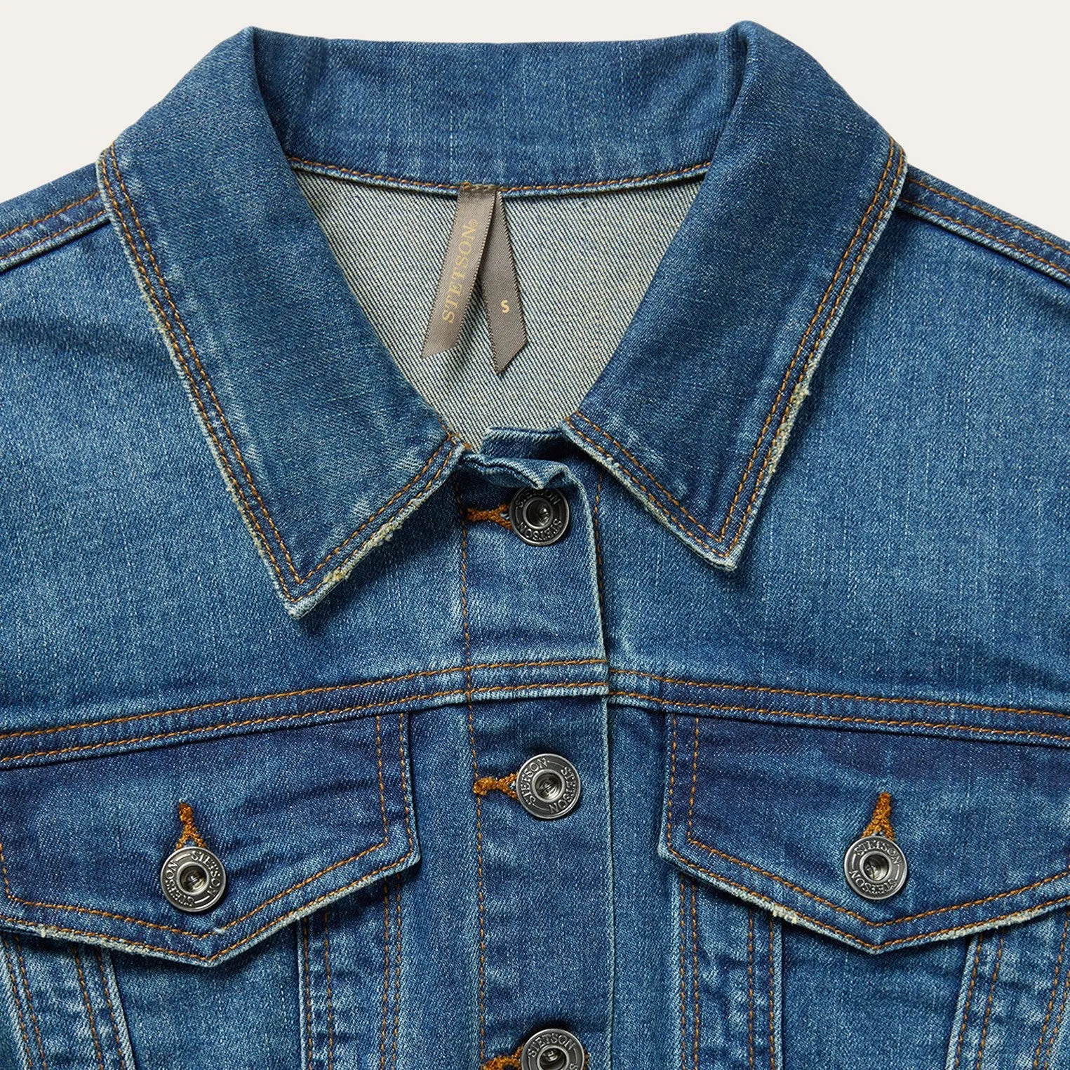 Premium Denim Shirt Dress sold by Stetson product image thumbnail 3