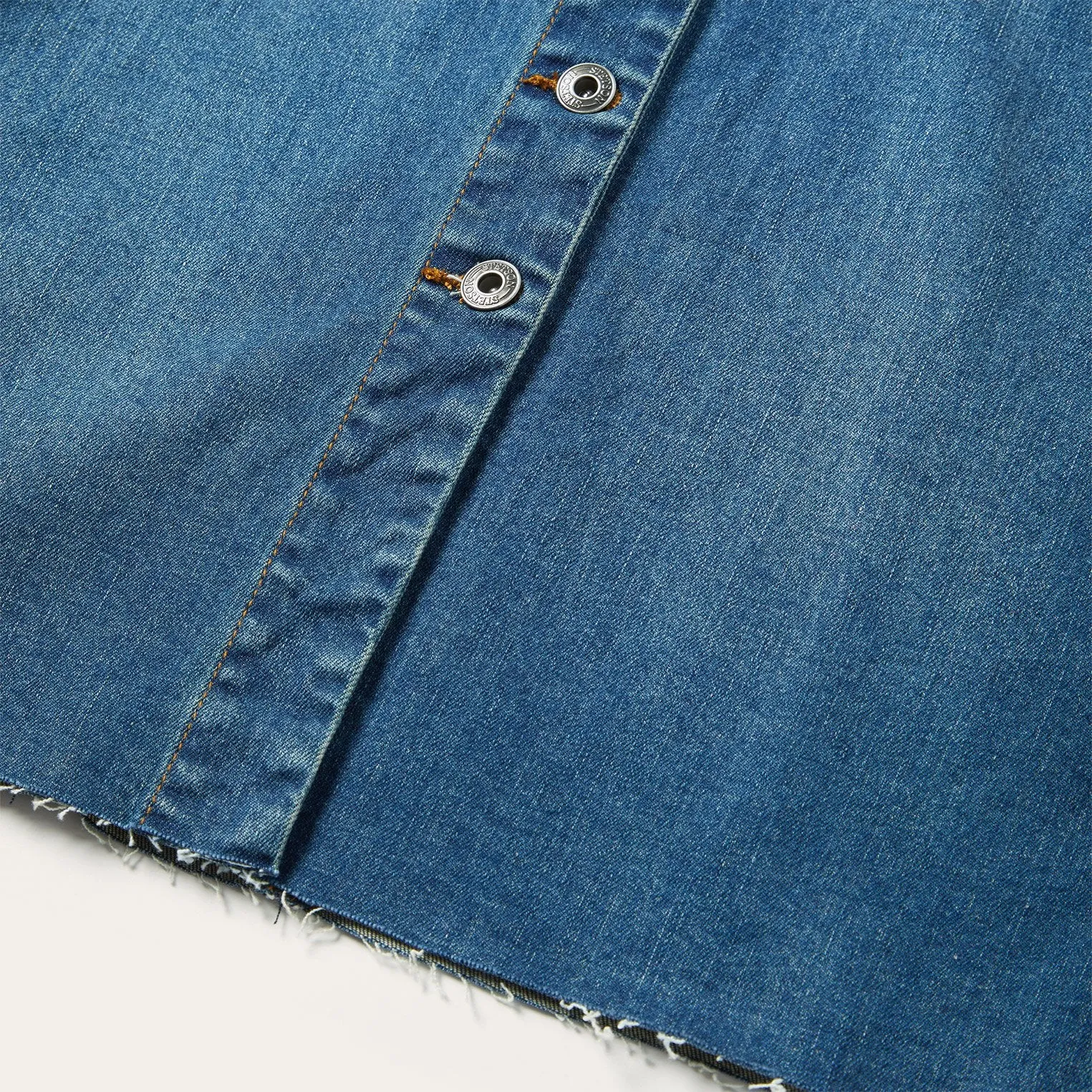 Premium Denim Shirt Dress sold by Stetson product image thumbnail 4