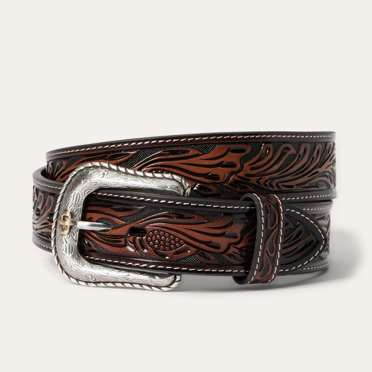 Tooled Belt sold by Stetson