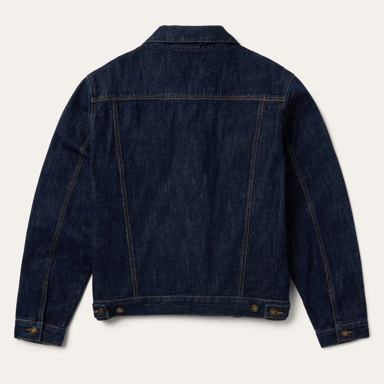 Raw Denim Trucker Jacket sold by Stetson product image thumbnail 2