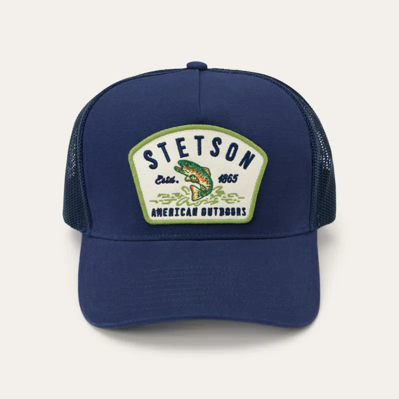 Fishing Patch Trucker Cap sold by Stetson