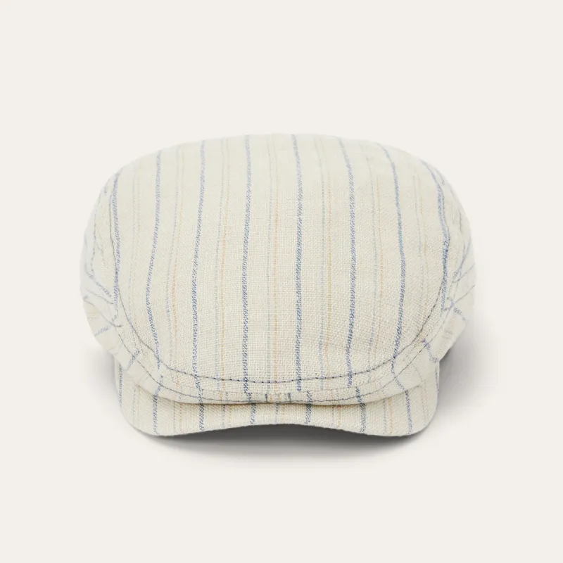 Striped Linen Driver Cap sold by Stetson