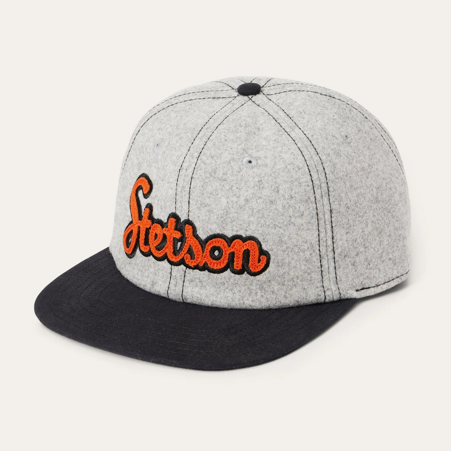 Retro Script Baseball Cap sold by Stetson product image thumbnail 2