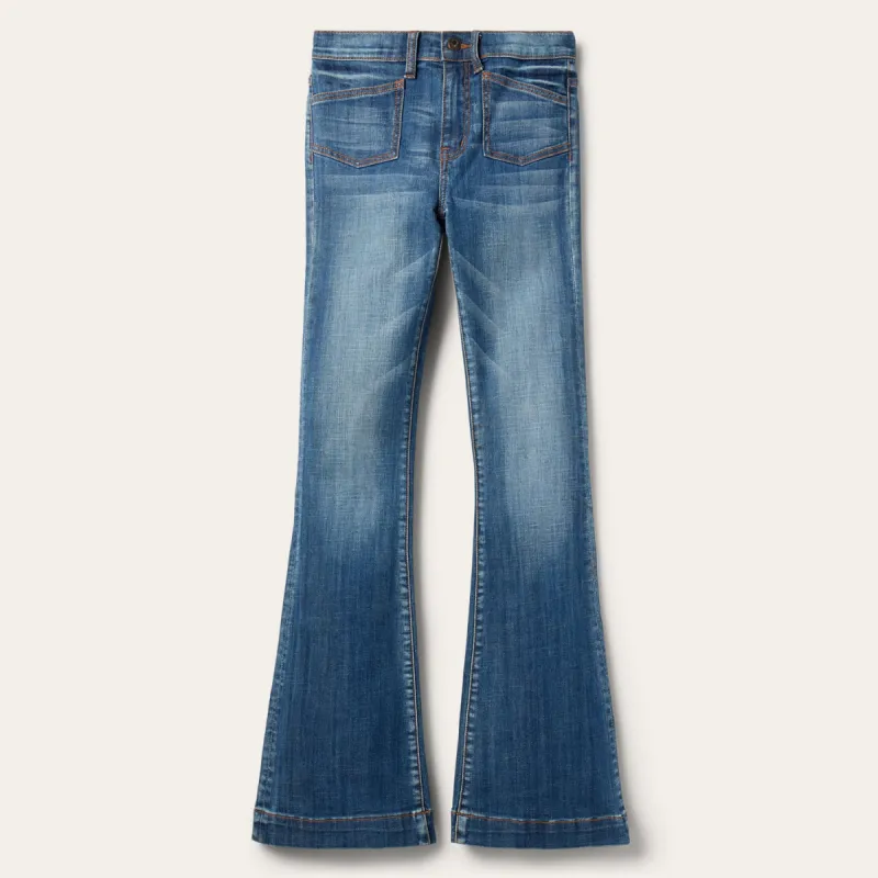 921 High Rise Flare Jeans made by Stetson