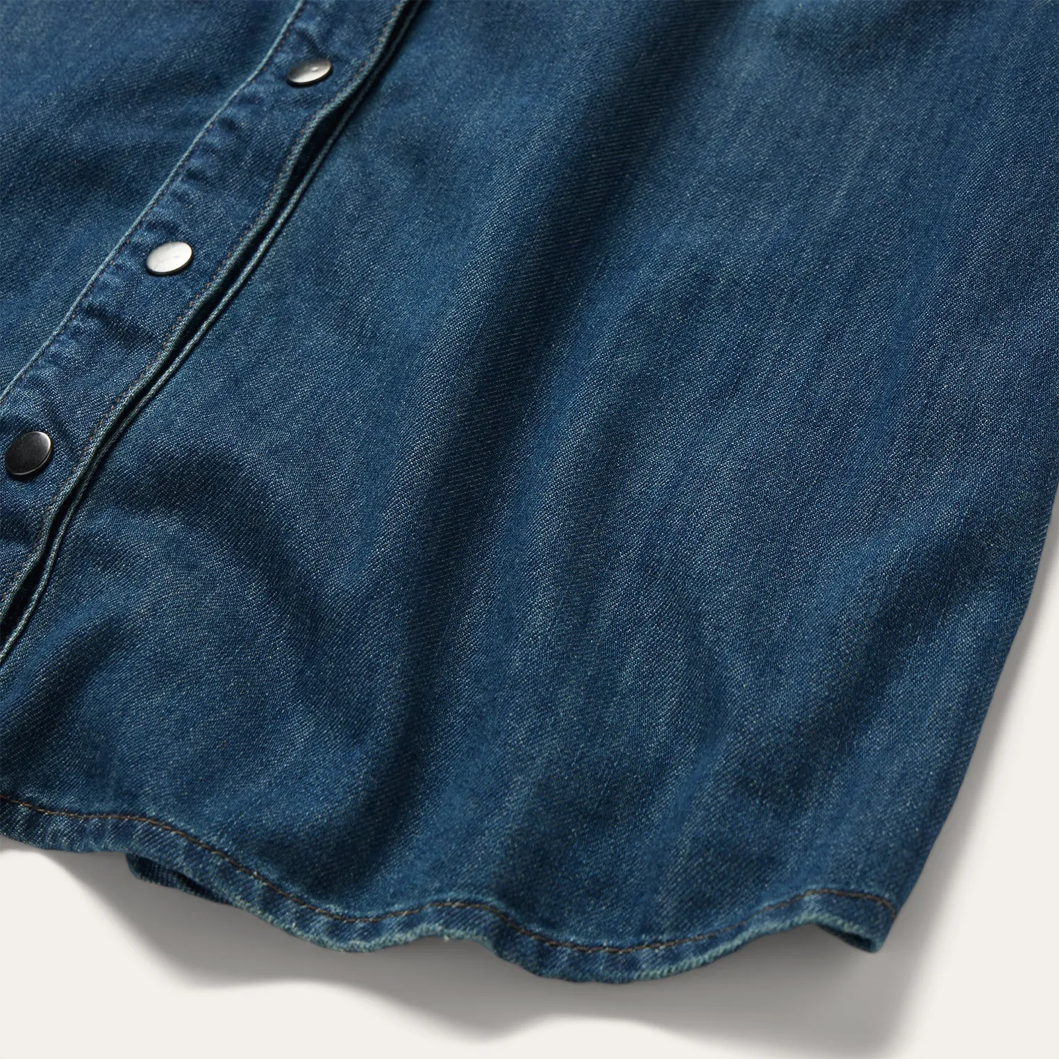 Lavish Denim Shirt Dress sold by Stetson product image thumbnail 4