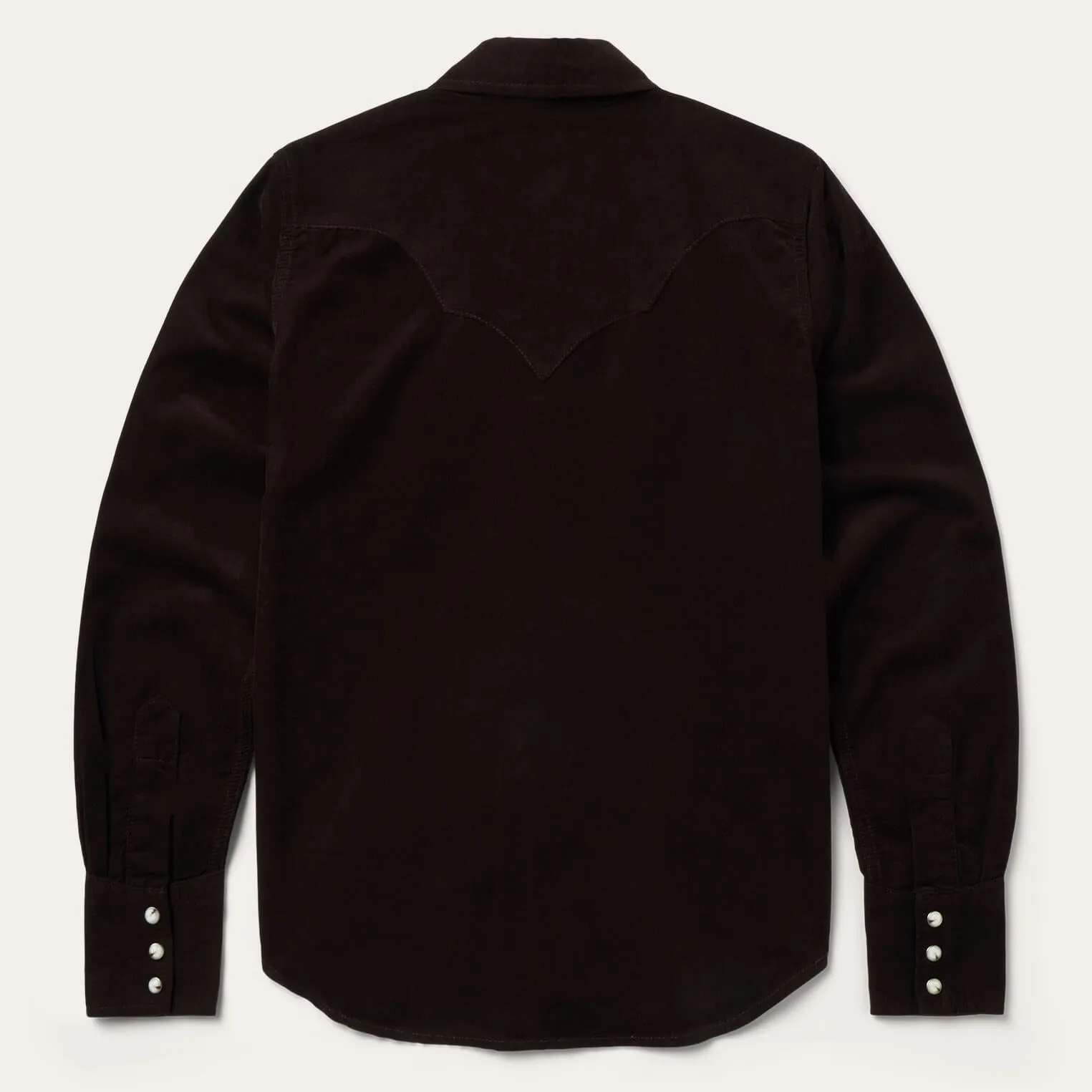 Corduroy Denim Western Shirt sold by Stetson product image thumbnail 2