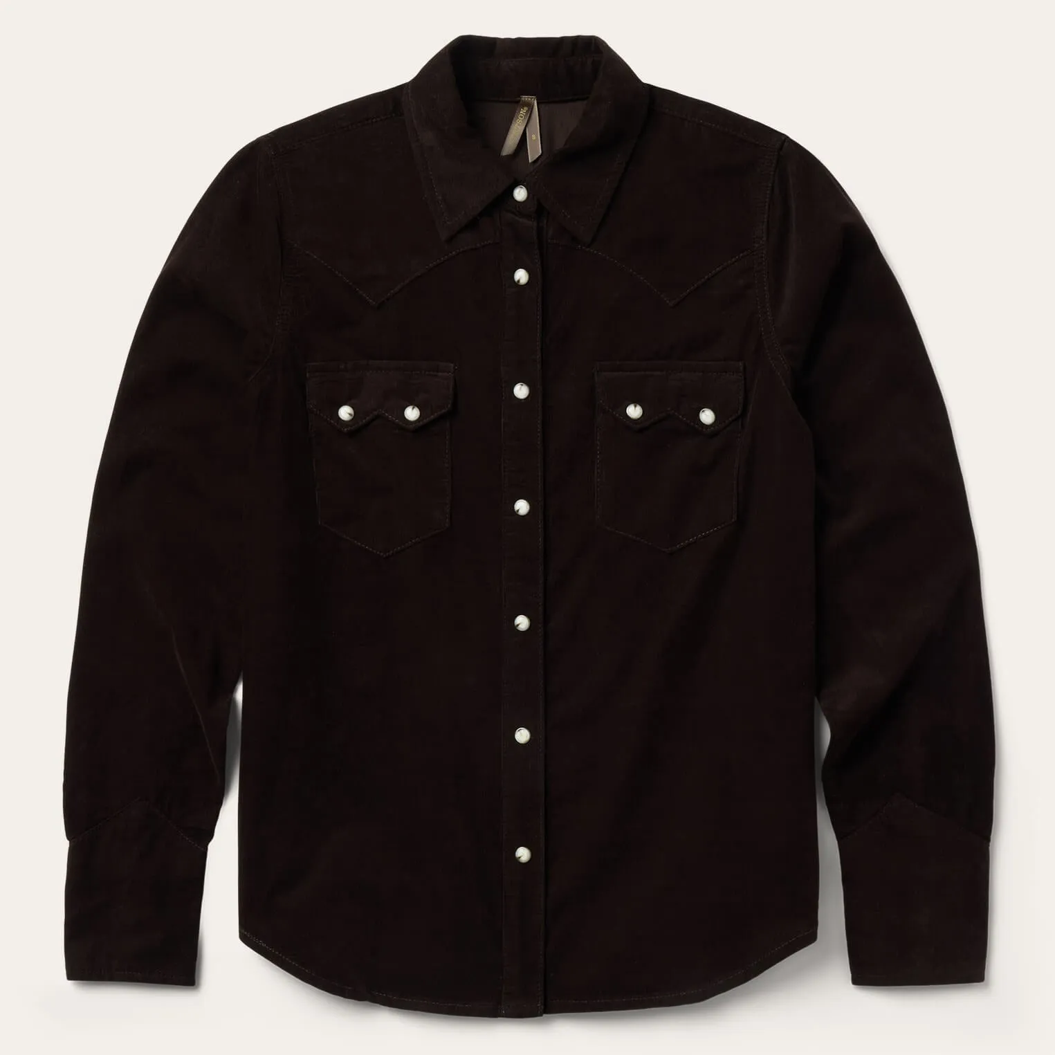 Corduroy Denim Western Shirt sold by Stetson