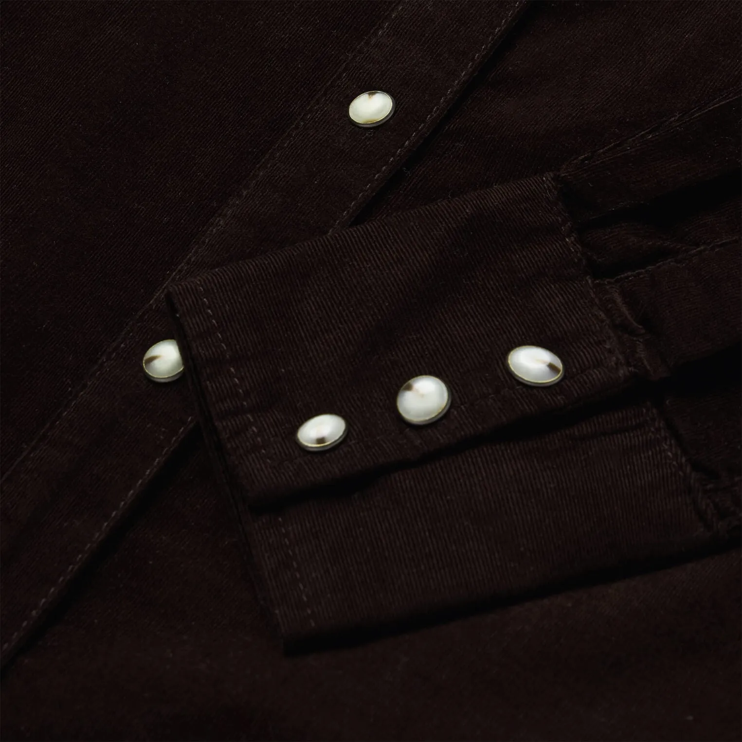 Corduroy Denim Western Shirt sold by Stetson product image thumbnail 5