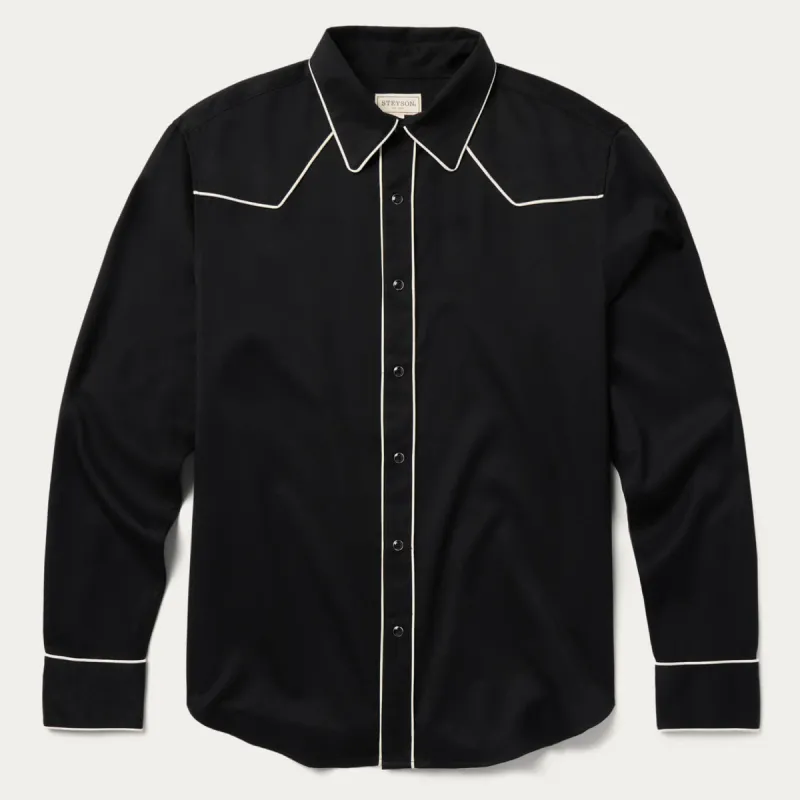 Vintage Piped Western Shirt sold by Stetson