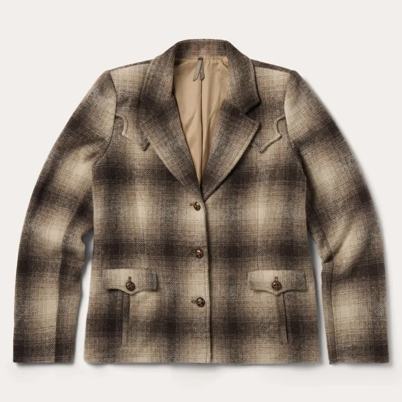 Wool Plaid Western Blazer sold by Stetson