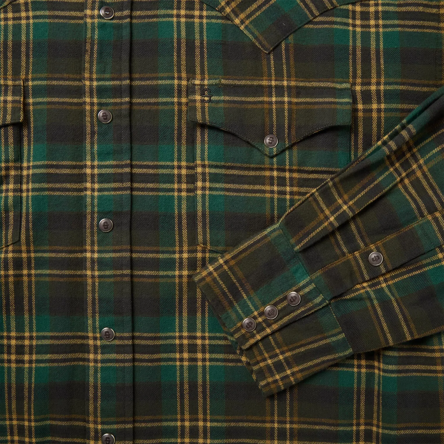 Brushed Flannel Western Shirt sold by Stetson product image thumbnail 5