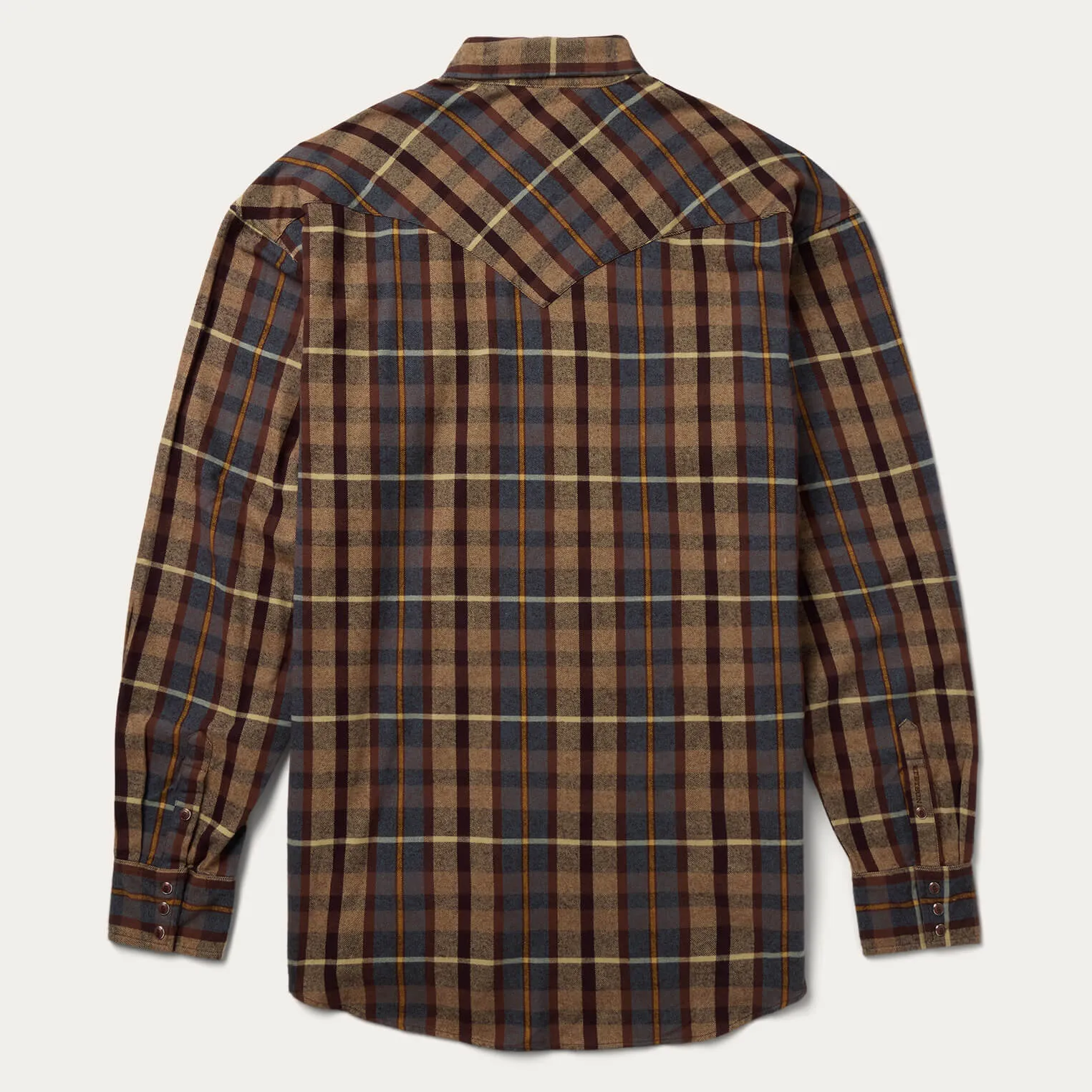 Brushed Flannel Western Shirt sold by Stetson product image thumbnail 2