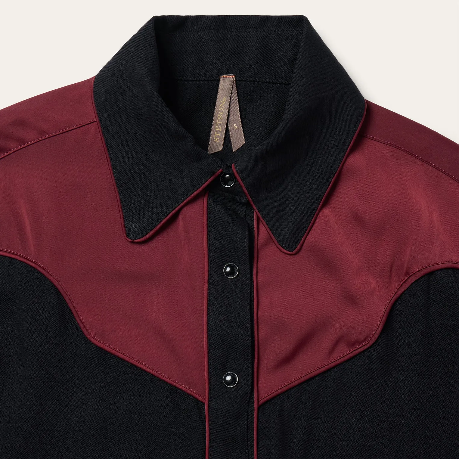 Piped Western Blouse sold by Stetson product image thumbnail 3