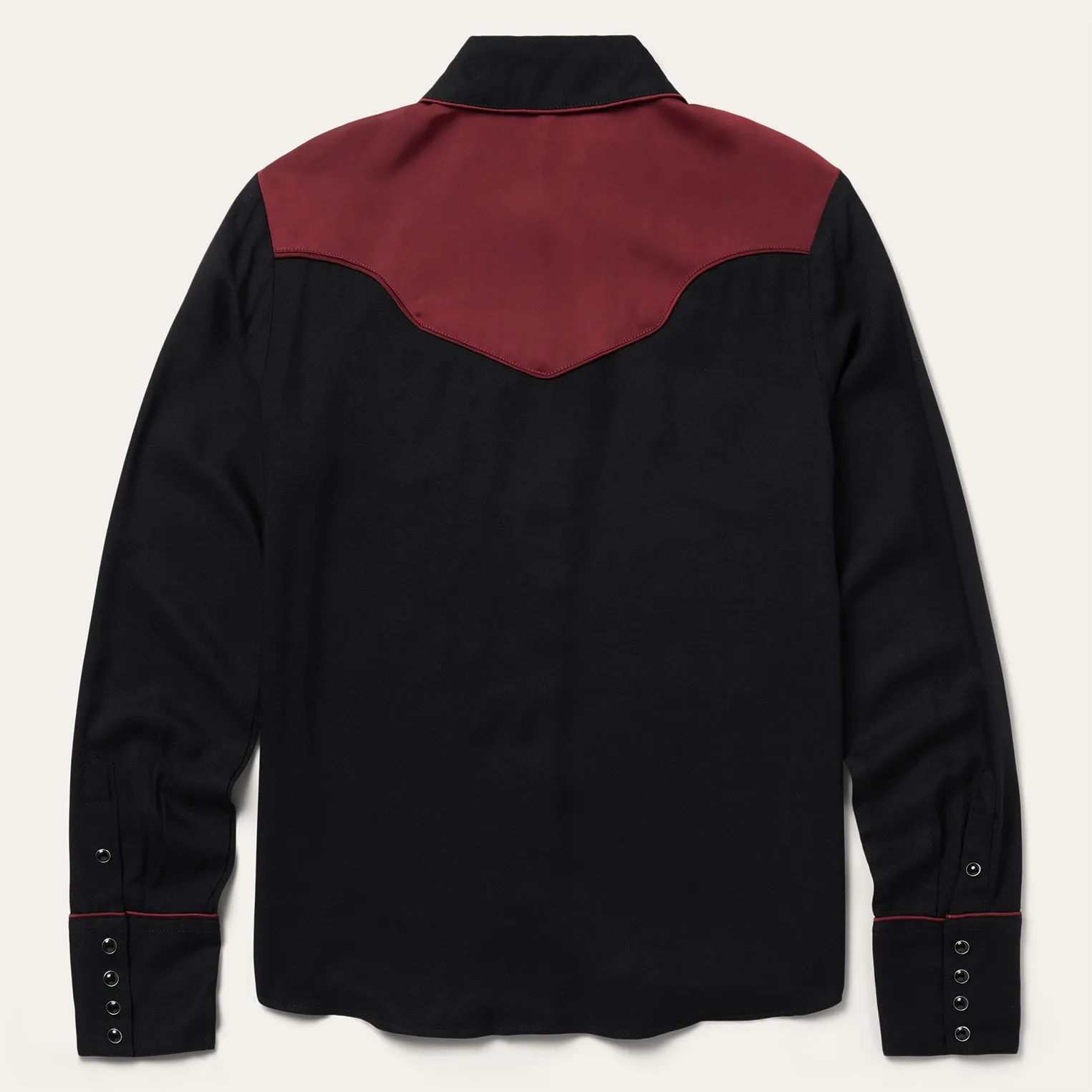 Piped Western Blouse sold by Stetson product image thumbnail 2