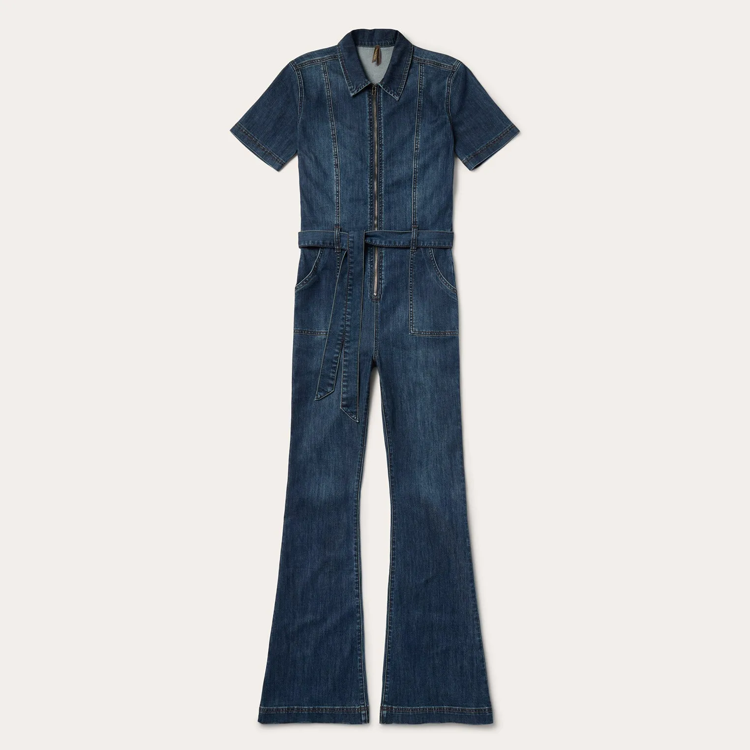 Dark Denim Jumpsuit sold by Stetson