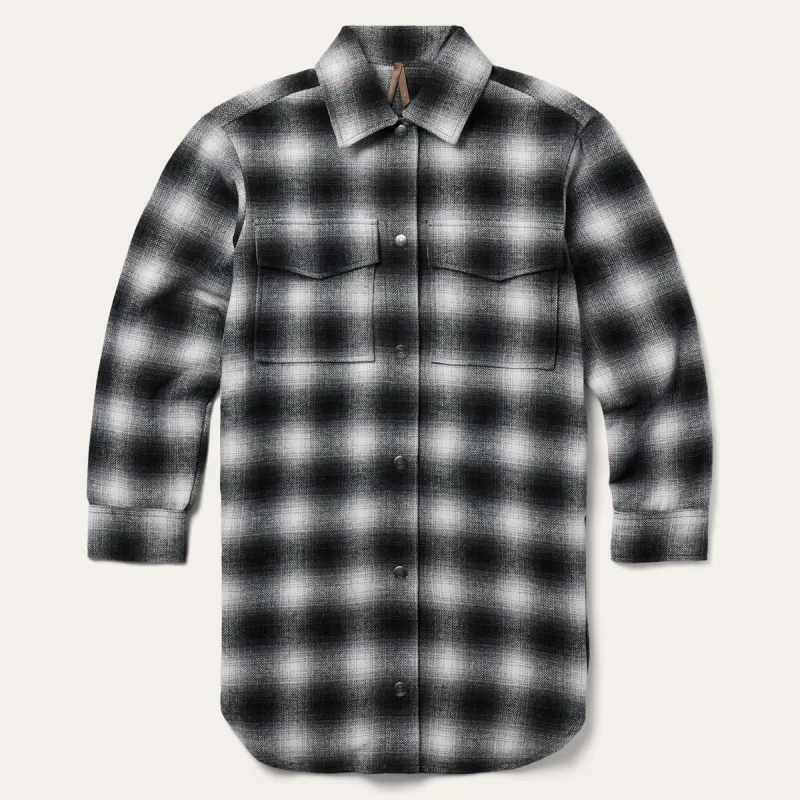 Ombre Oversized Shirt Jacket sold by Stetson