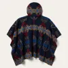 Hooded Serape Blanket Wrap sold by Stetson