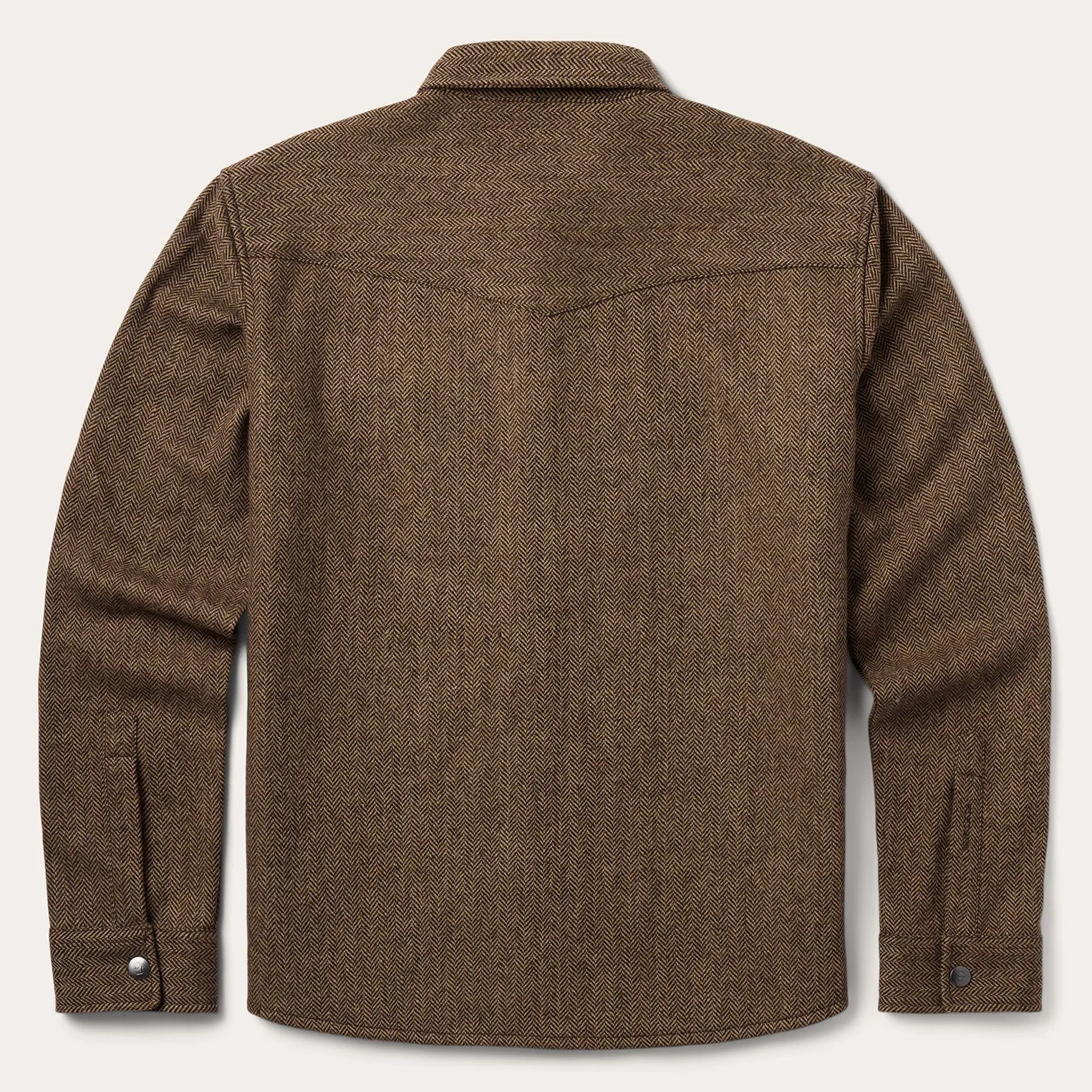 Herringbone Shirt Jacket sold by Stetson product image thumbnail 2