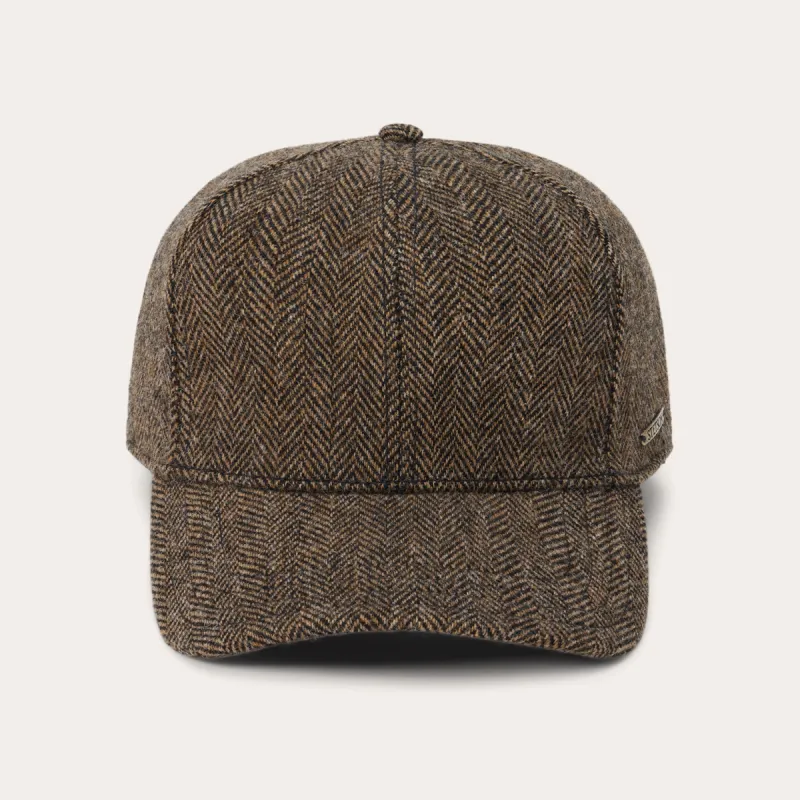 Wool Herringbone Baseball Cap sold by Stetson