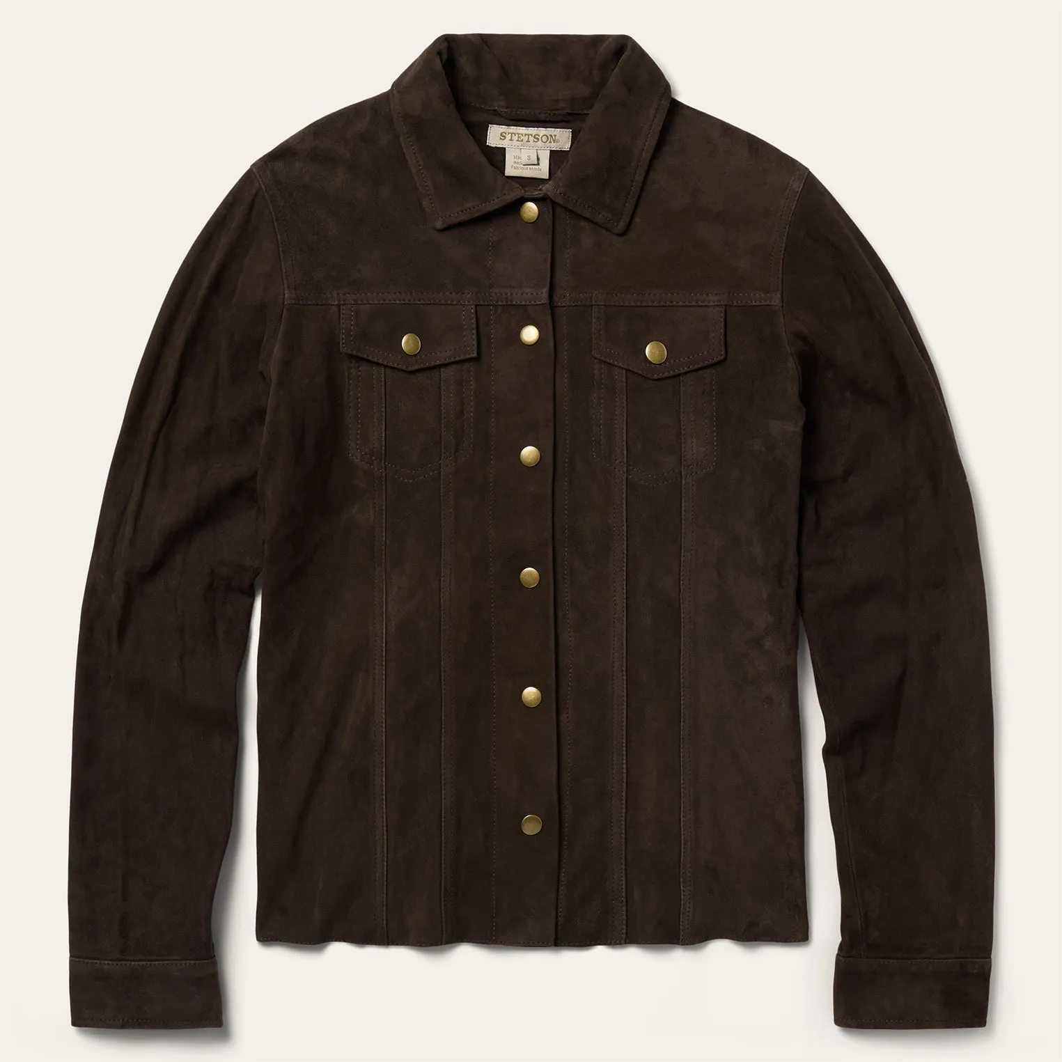 Lambskin Shirt Jacket sold by Stetson