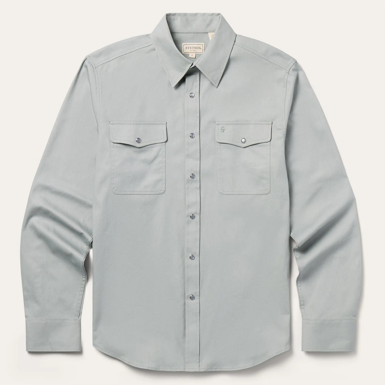 Brushed Twill Western Shirt sold by Stetson