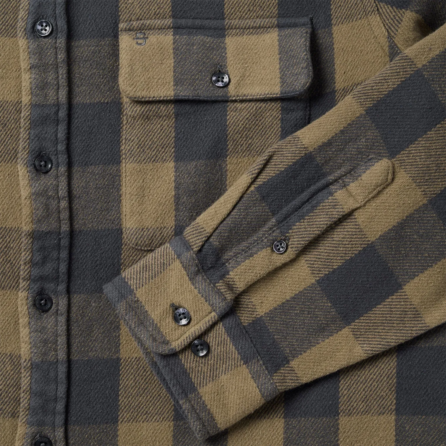 Buffalo Check Flannel Shirt sold by Stetson product image thumbnail 5