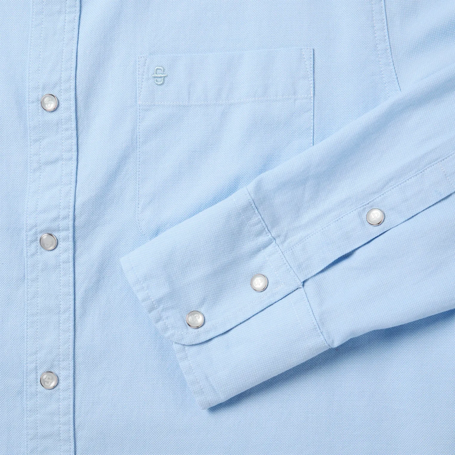 Pinpoint Oxford Shirt sold by Stetson product image thumbnail 5