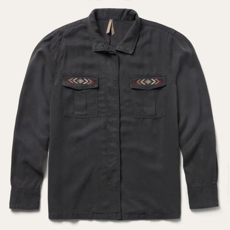 Black Aztec Jacket sold by Stetson