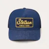 Dark Denim 1865 Patch Trucker Cap sold by Stetson