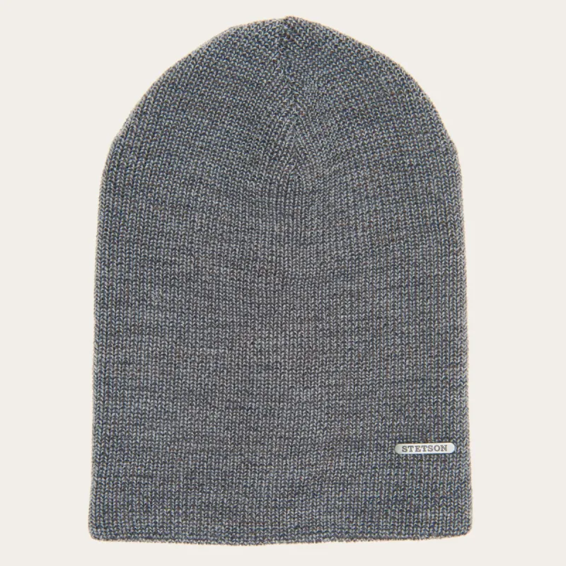 Long Wool Beanie sold by Stetson