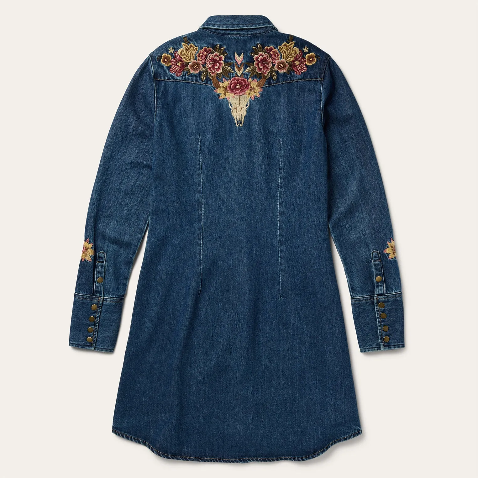 Embroidered Western Shirt Dress sold by Stetson product image thumbnail 2
