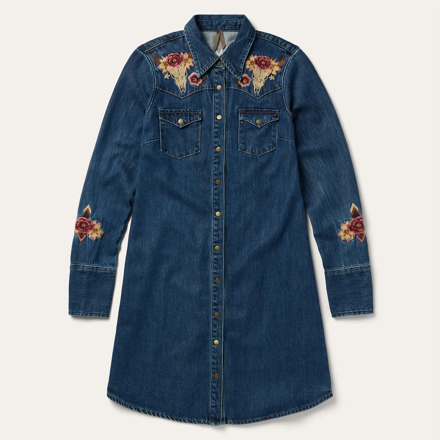 Embroidered Western Shirt Dress sold by Stetson