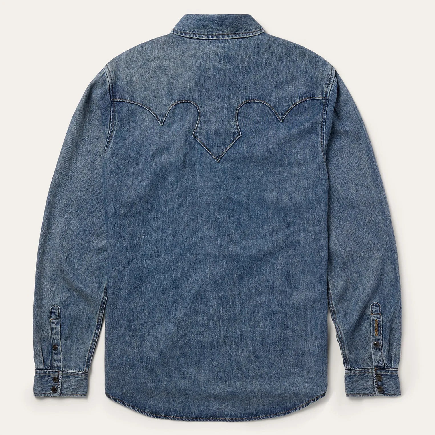 Retro Denim Western Shirt sold by Stetson product image thumbnail 2