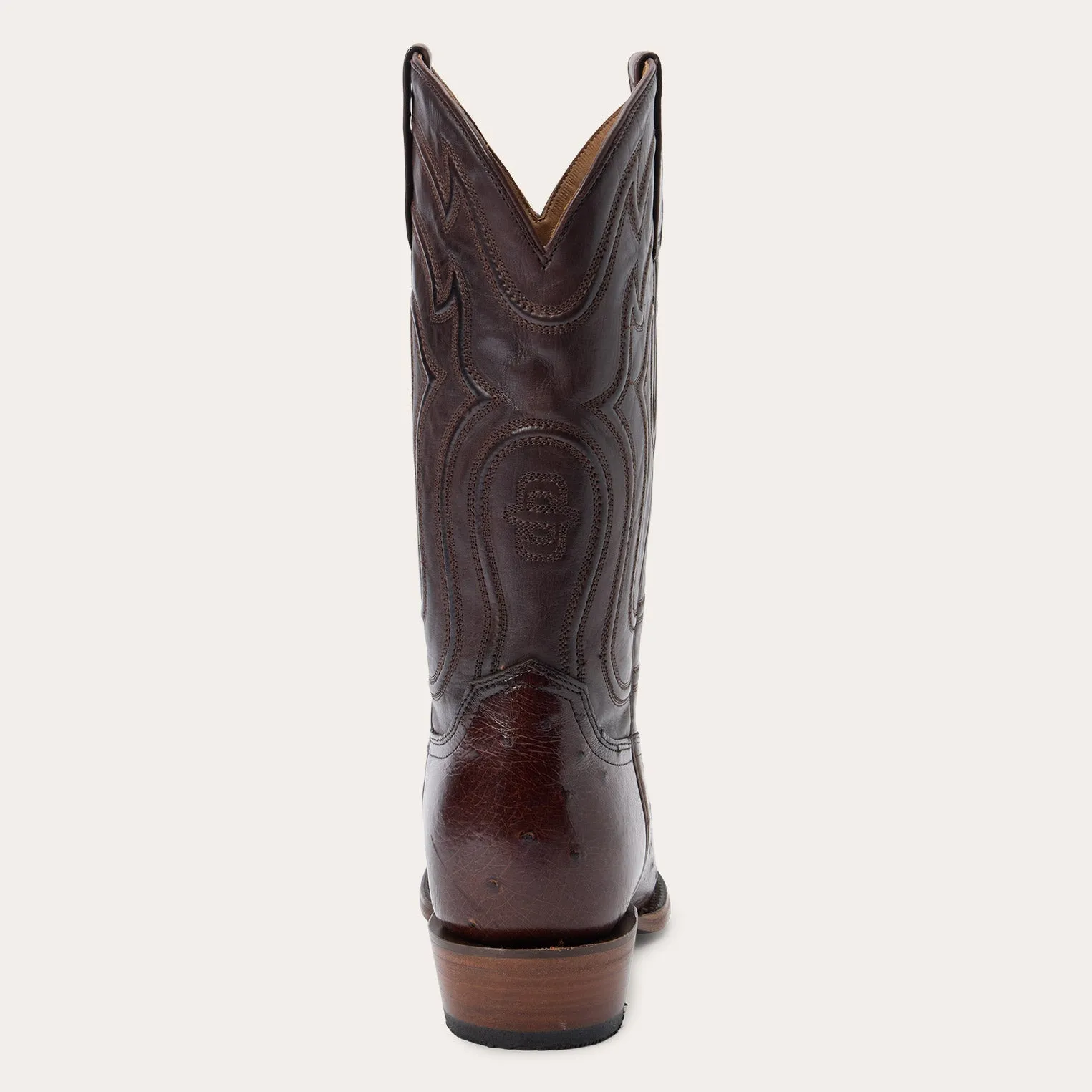 Wyatt Smooth Ostrich Boots sold by Stetson product image thumbnail 4