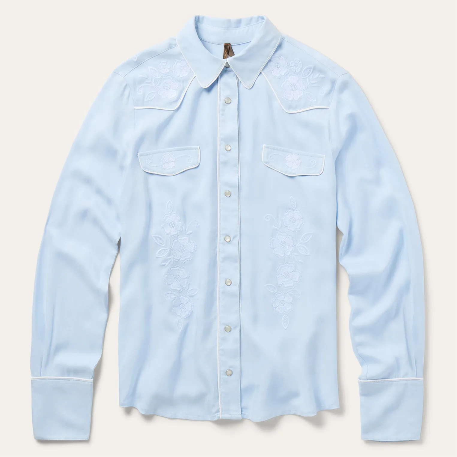 Embroidered Retro Western Shirt sold by Stetson
