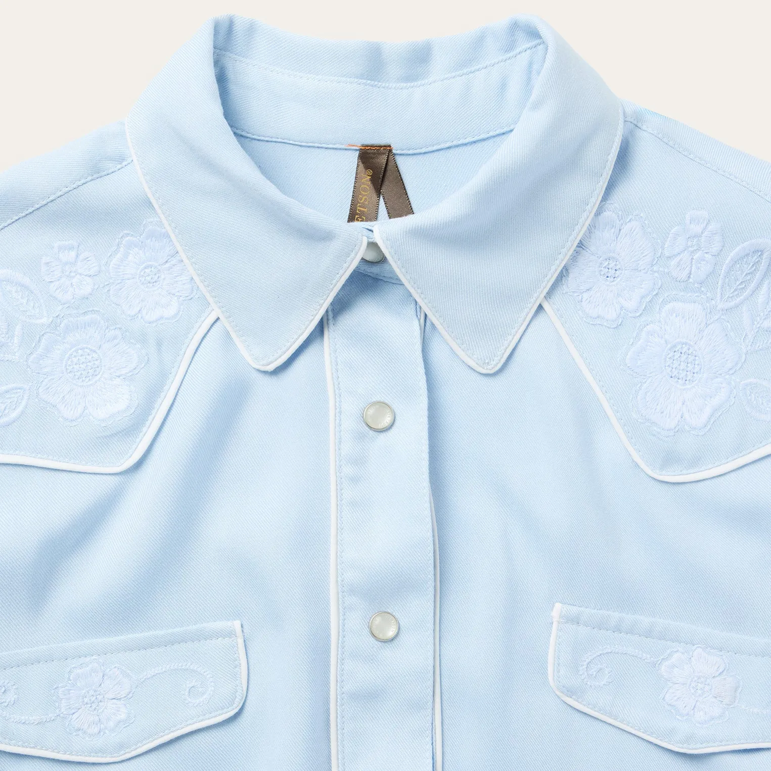 Embroidered Retro Western Shirt sold by Stetson product image thumbnail 3