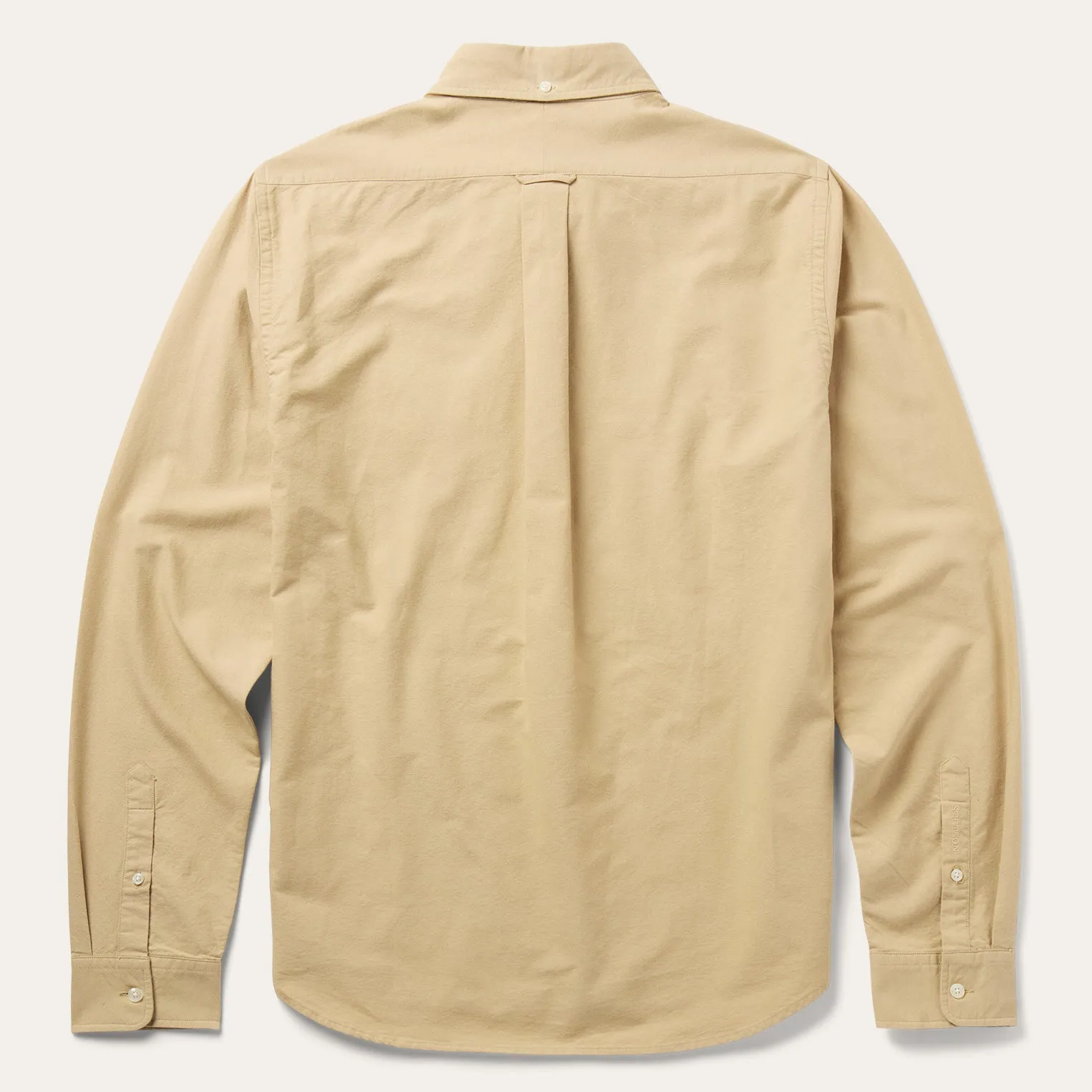 Peached Oxford Button-Down Shirt sold by Stetson product image thumbnail 2